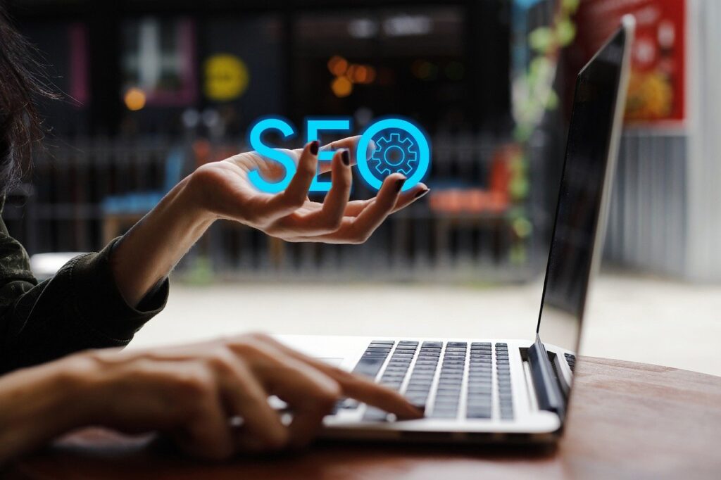 laptop, office , SEO for E-Commerce website
